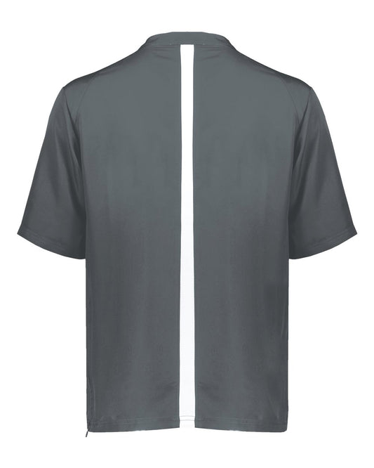 M and M Fence Men's Clubhouse Short Sleeve Quarter-Zip Pullover