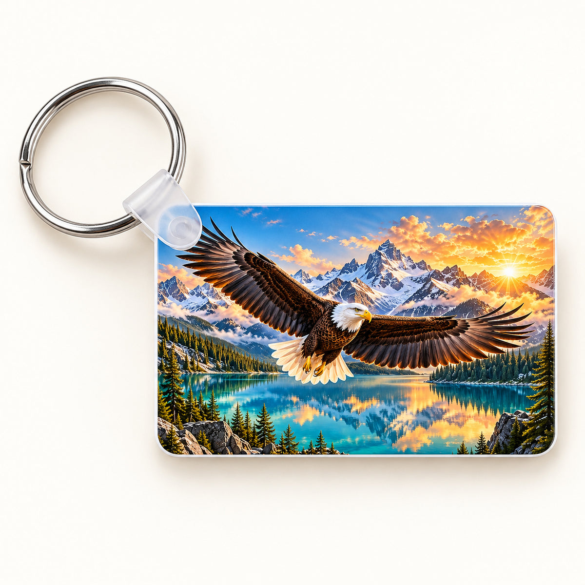 Eagle Mountains keychain