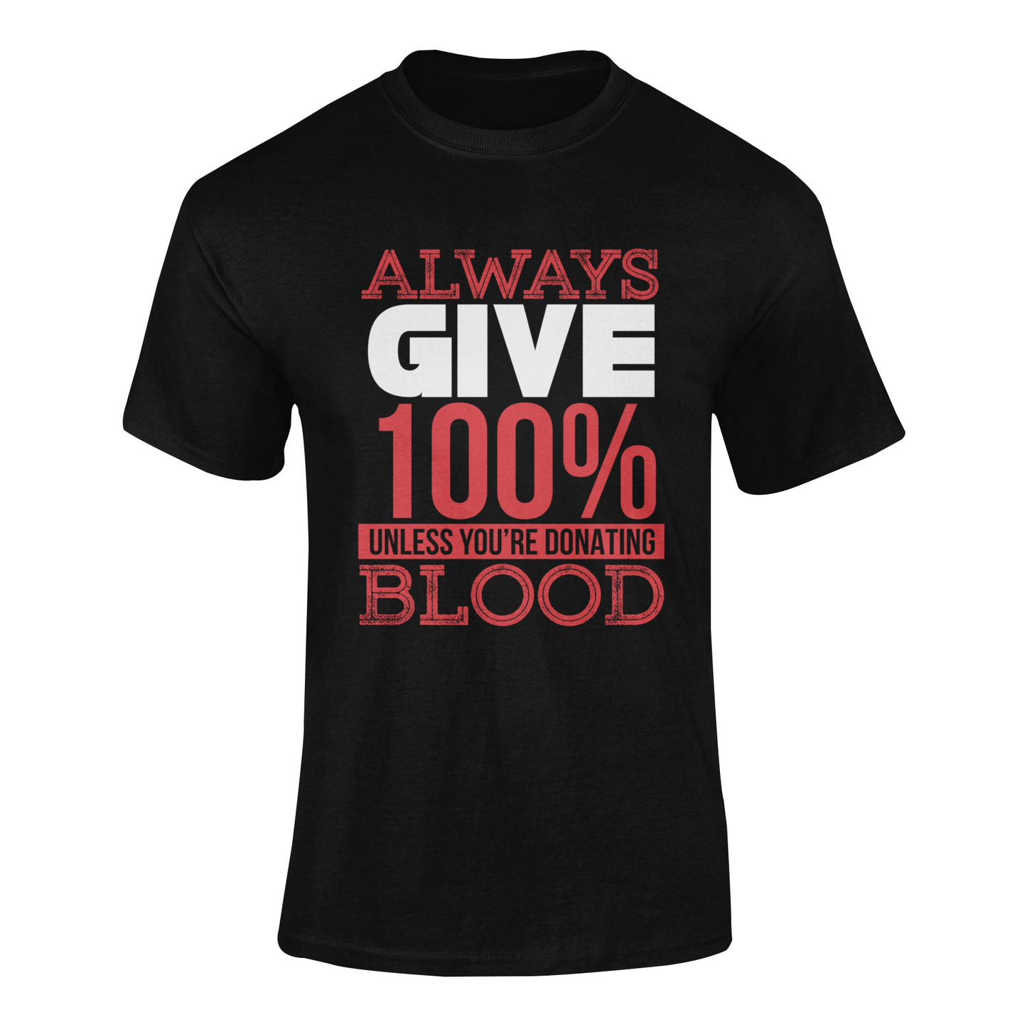 Give 100 soft-style t shirt
