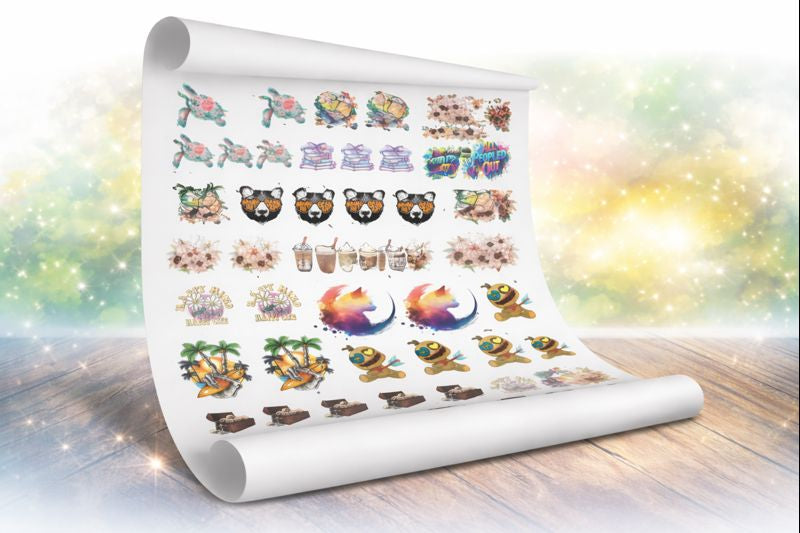 Upload Your Custom UV DTF Gang Sheet