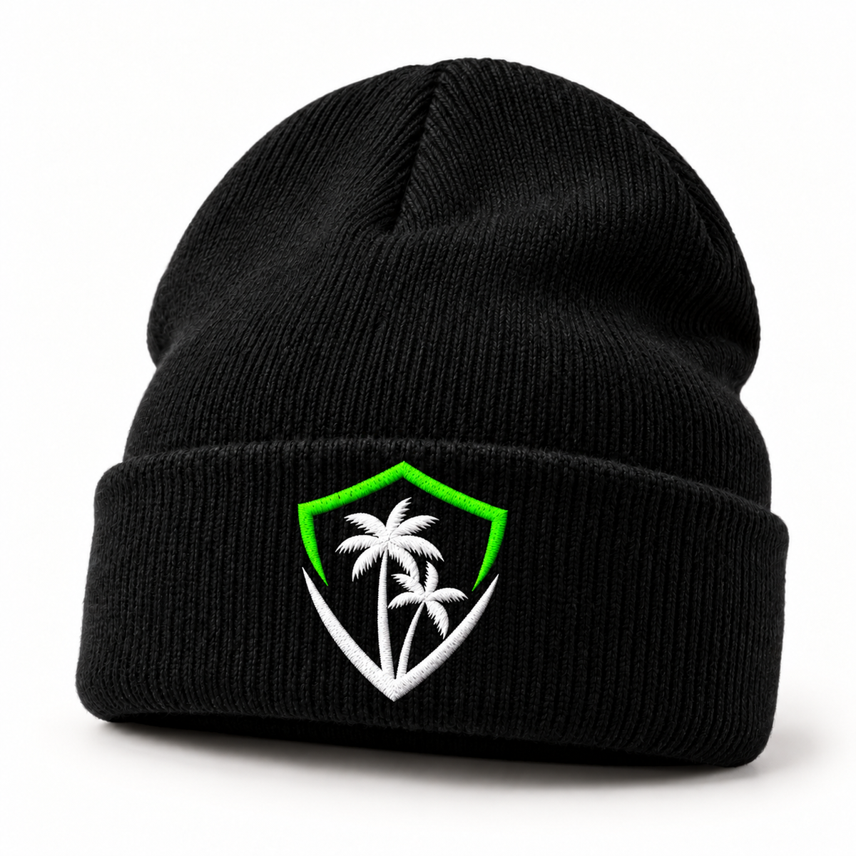 Official VIBE shield embroidered beanie