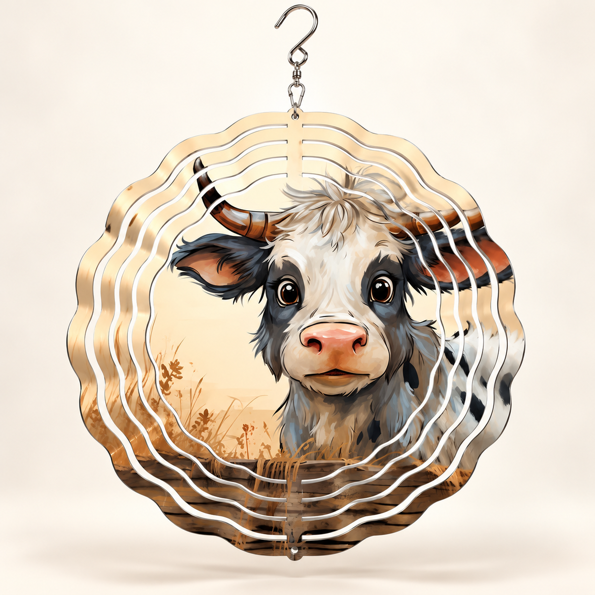 Milk Cow Wind Spinner product mockup