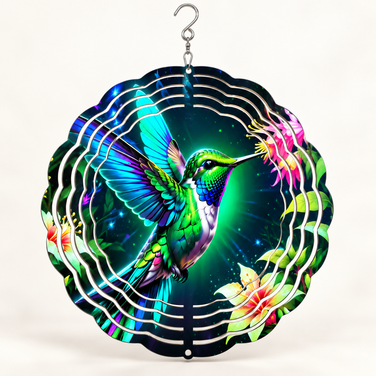 Hummingbird Wind Spinner product mockup