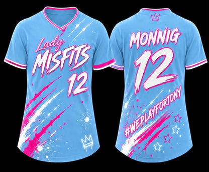 14u and 18u Chucks midnight madness uniform crew neck tops