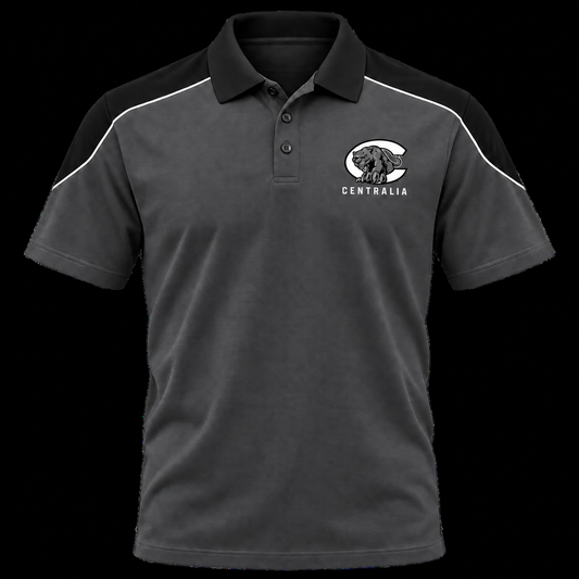 Centralia Panthers — Chest Logo Polo