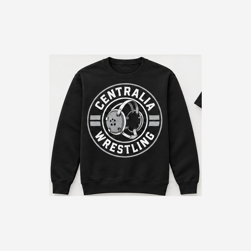 Centralia Wrestling Headgear Crewneck