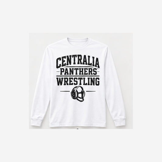 Centralia Wrestling Panthers Long Sleeve
