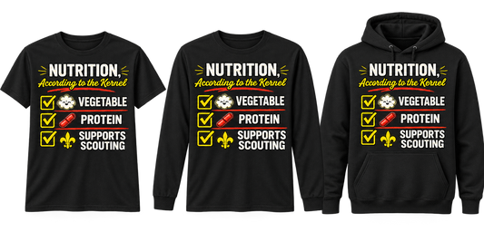 Nutrition According to the Kernel on T-shirt, long sleeve and hoodie