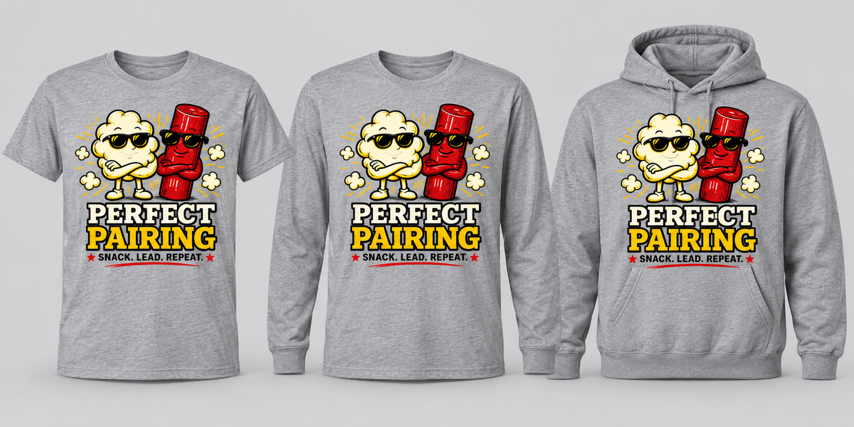 Perfect Pairing on T-shirt, long sleeve and hoodie