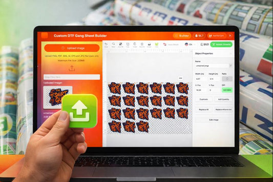 Custom DTF Gang Sheet  Builder