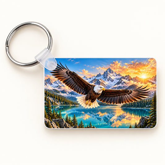 Eagle Mountains keychain