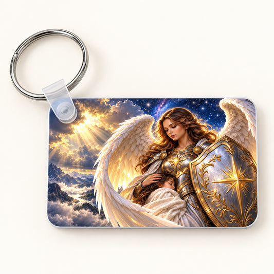 Guardian Angel keychain