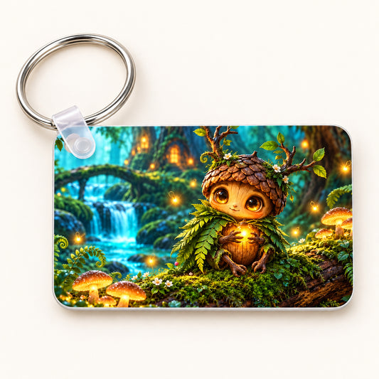 Forest Creature keychain