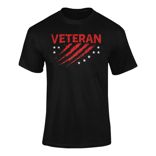 Veteran flag soft-style t shirt