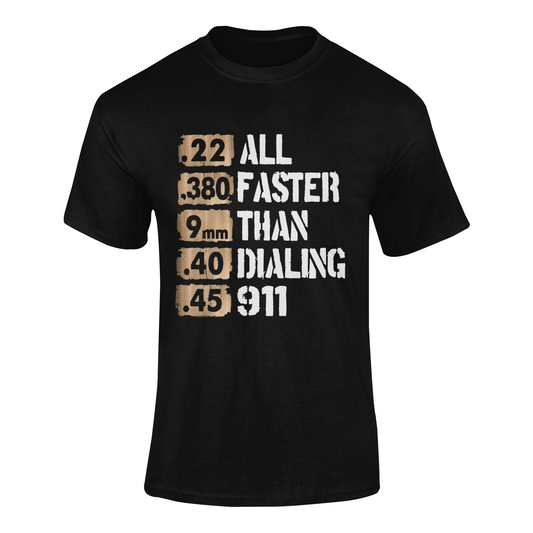 Faster Than 911 soft-style t shirt