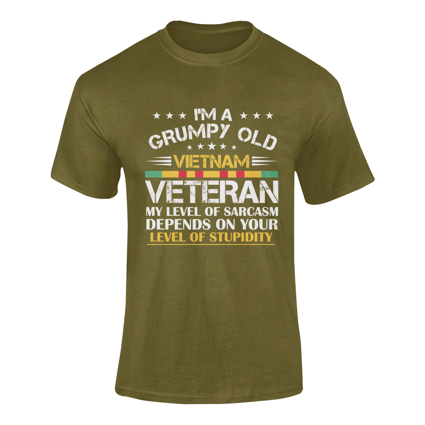 Grumpy Old Vietnam Veteran soft-style t shirt