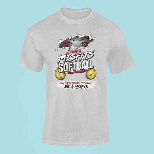 Be a Misfits soft-style t shirt Grey