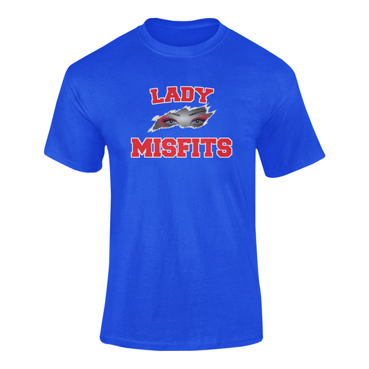 Lady Misfits soft-style t shirt blue