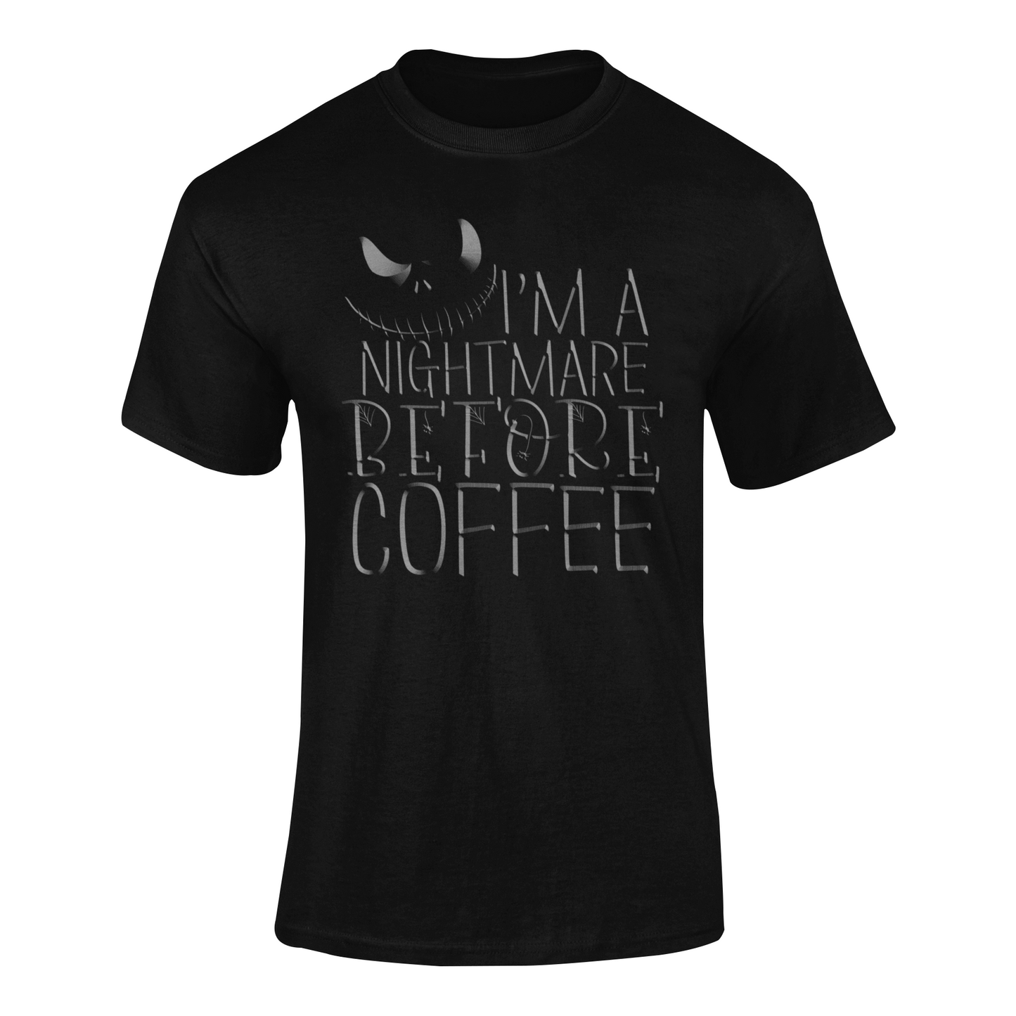 nightmare b4 coffee soft-style t shirt