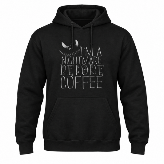nightmare b4 coffee Gildan Softstyle Hoodie