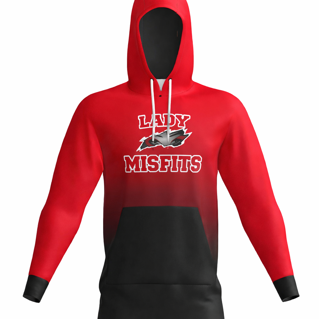 Lady Misfits Ombre Hoodie