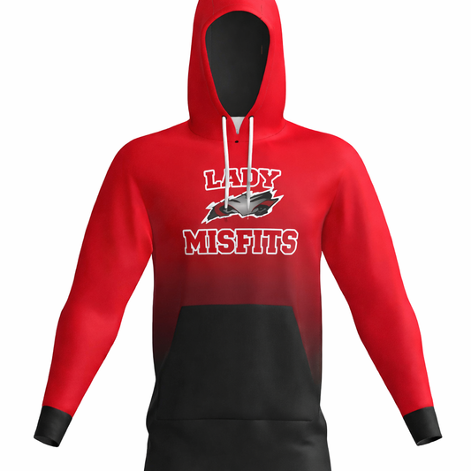 Lady Misfits Ombre Hoodie