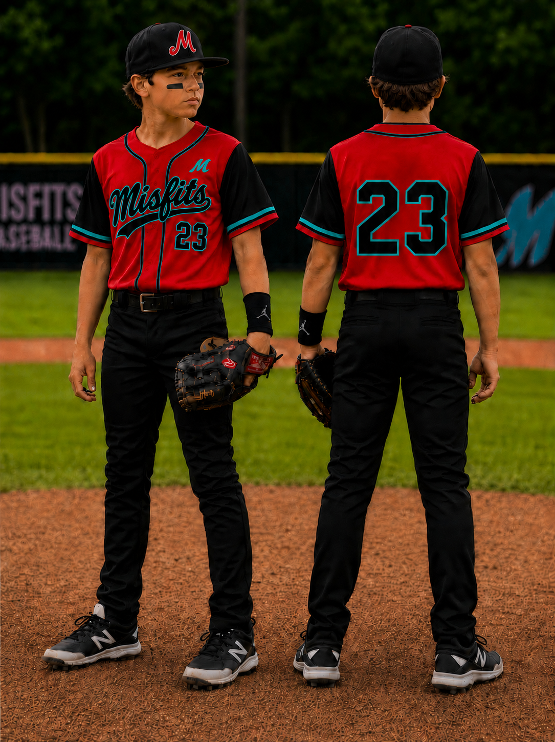Misfits 12U, 13U away uniforms