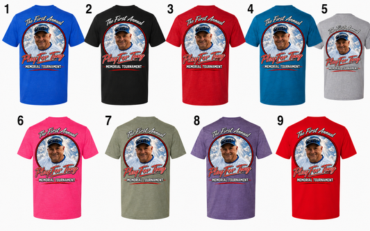 A Play for Tony tournament shirts pre-order design 4