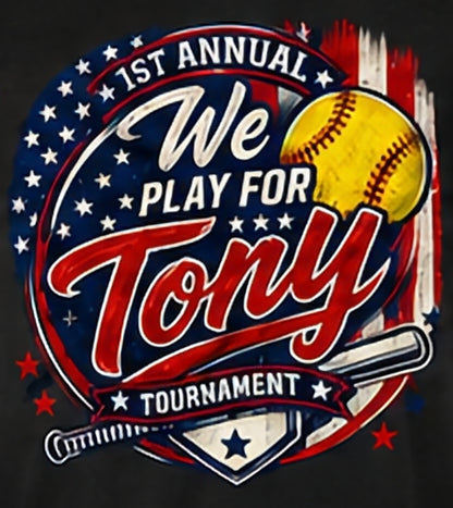 A Play for Tony tournament shirts pre-order design 3