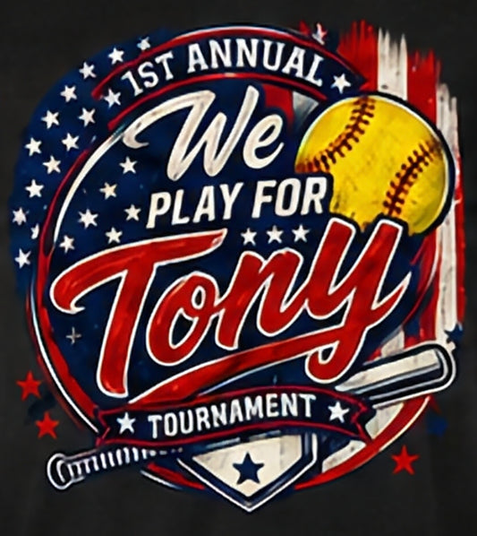 A Play for Tony tournament shirts pre-order design 3