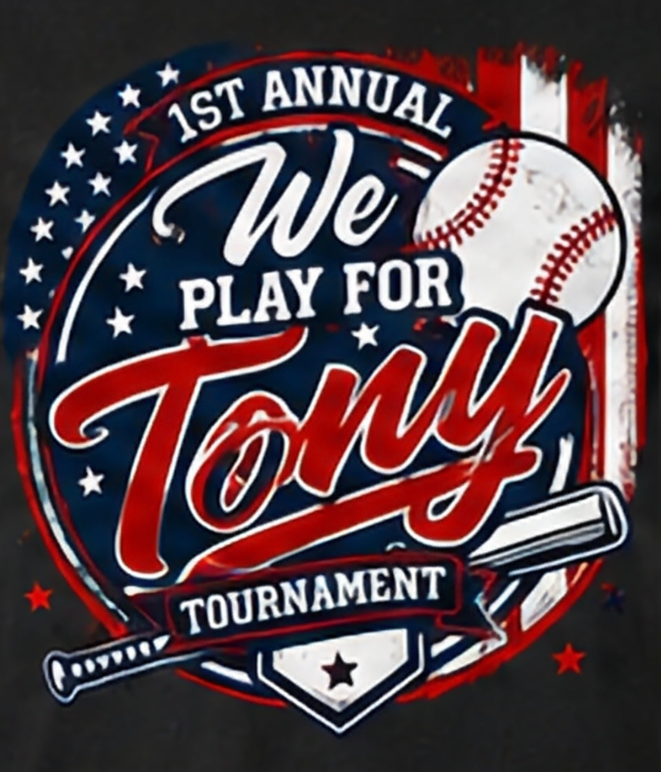 A Play for Tony tournament shirts pre-order design 2