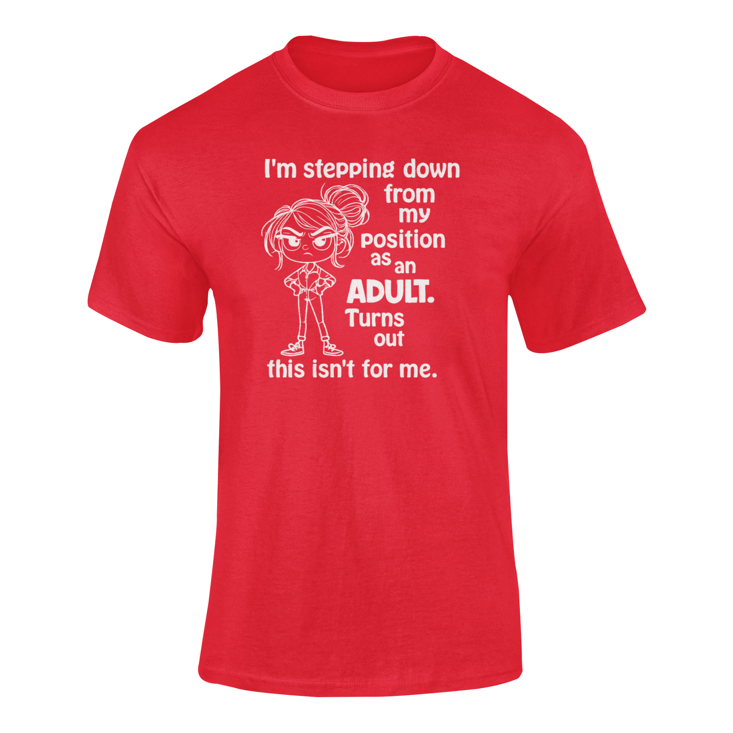 Stepping Down t shirt soft style