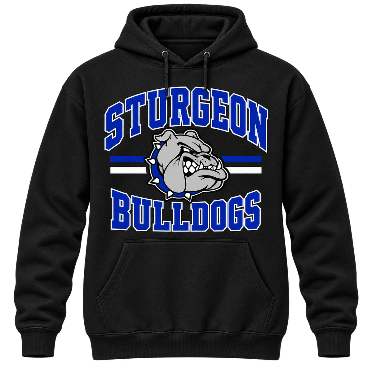 Sturgeon Bulldogs — Varsity Stripe Hoodie
