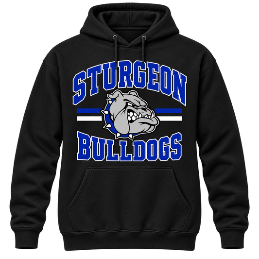 Sturgeon Bulldogs — Varsity Stripe Hoodie