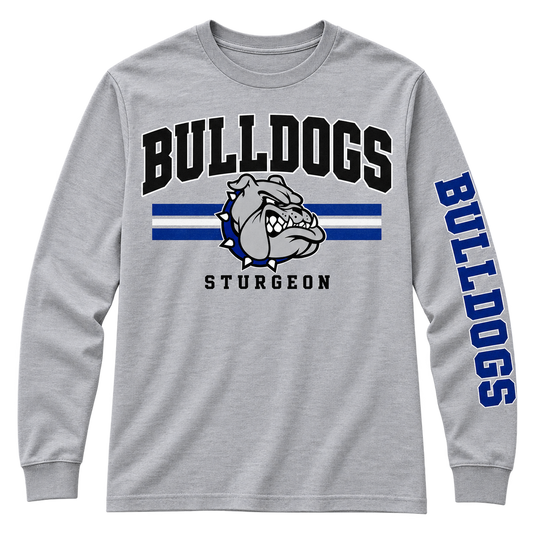 Sturgeon Bulldogs — Varsity Stripe Long Sleeve