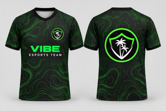 VIBE Contour All-Over Sublimation Jersey front and back