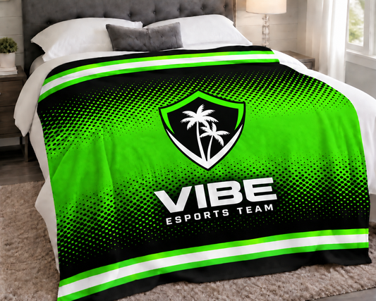 VIBE Esports Blanket — approved first design